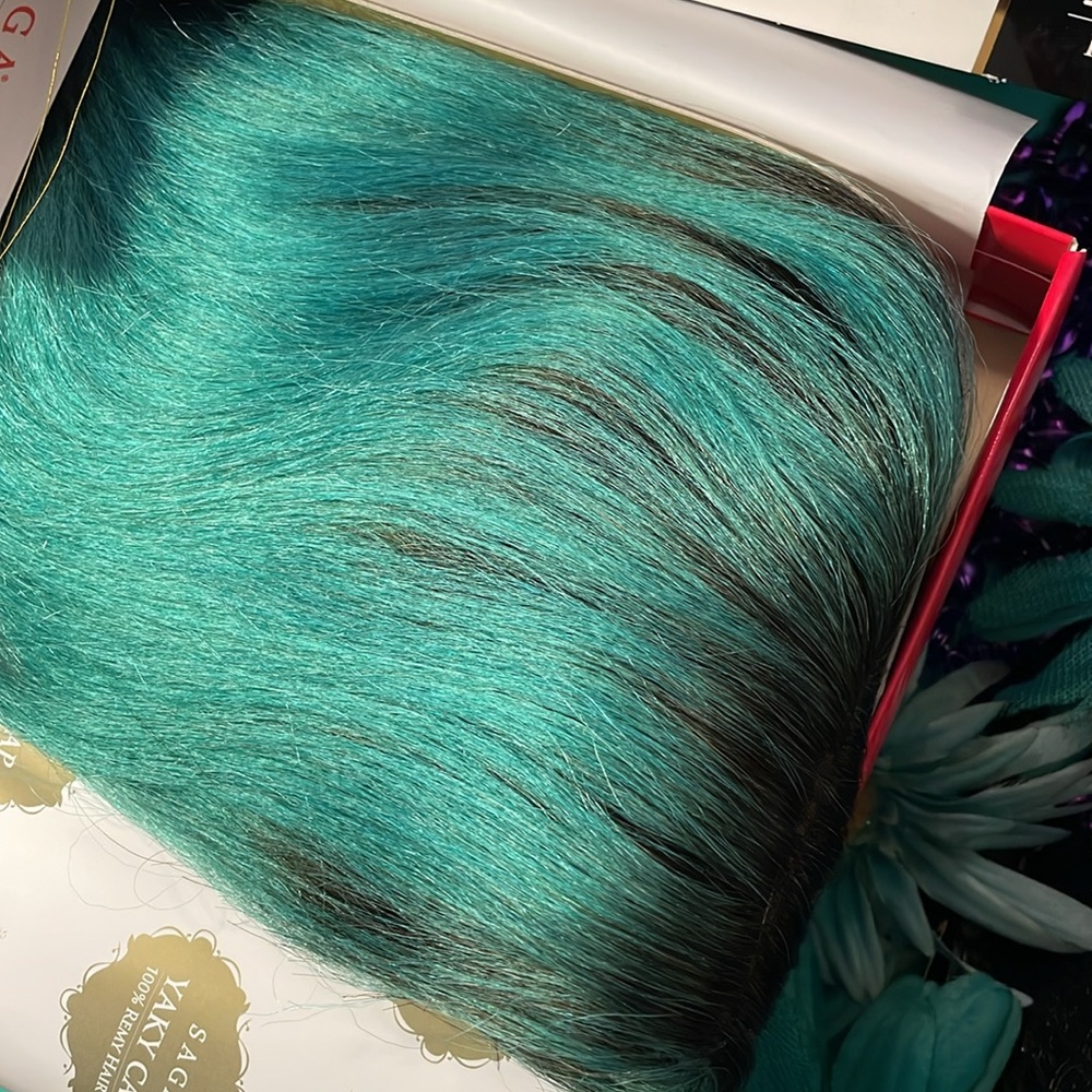 Saga Human Hair Remy Wig - Picture 3 of 16